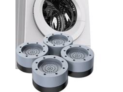 Pés Universais Ajustáveis Para Máquina De Lavar Roupa, Adequados Para O Pulsador E O Tambor Antiderrapantes E Com Absorção De Impacto.