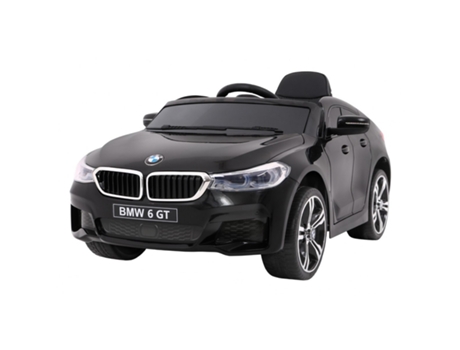 BMW 6 GT Preto 12v Carros4crianças