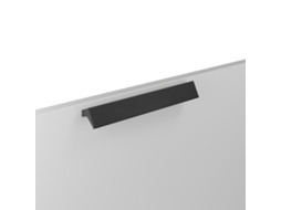 Puxador para Móveis HARDWAREXCHANGE em Zamac com 160mm de Distância entre Eixos (Verniz Preto Mate)