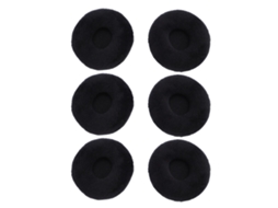 6 Pads Orelha Fones De Ouvido 50mm Espuma Memória Veludo Universal Para K24p K26p K412p K402 K403 K414p