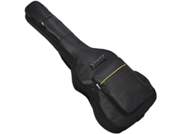 Estojo para Violão Clássico, Mochila Acústica com Bolso Externo e Alça Acolchoada e Impermeável para Violões Elétricos, Preto_yu AQUAFORGE