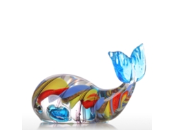 Figura Baleia Decorativa Tooarts Vibrante