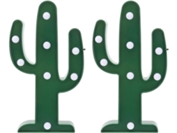 Conjunto de 2 Luzes Noturnas Led Verdes para Quarto SFUSHOS