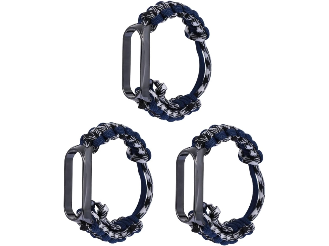 Conjunto De 3 Pulseiras Ajustáveis Compatíveis Com Smartwatches E