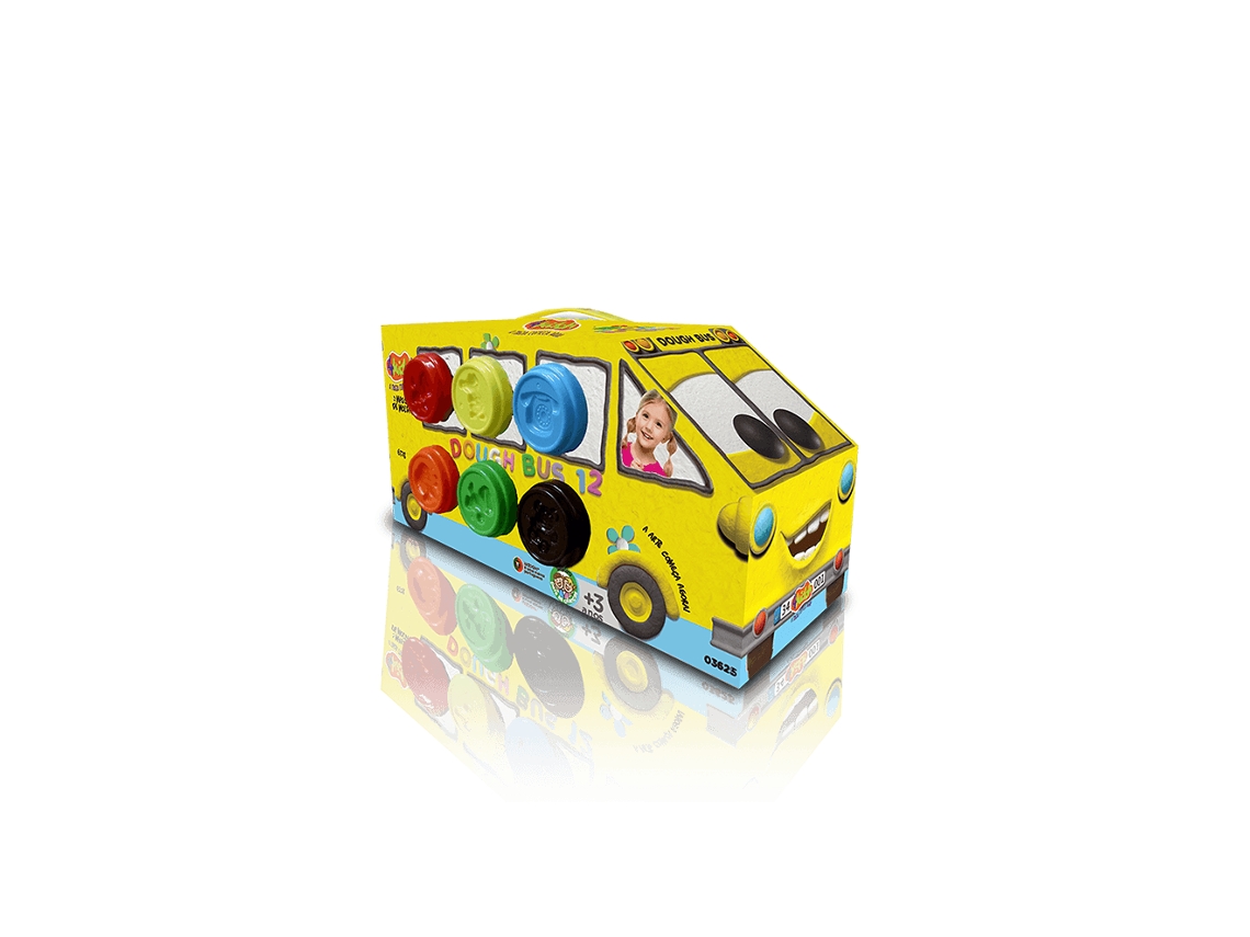 Plasticina 4Kidoh Dough Bus