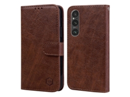 Capa Para Celular Com Textura De Couro Oleoso E Sensação De Pele Em Pu Tpu