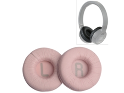 Almofada para Auscultadores JBL T670NC de Orelhas de Espuma Macia Pele Enrugada Rosa Sem Compartimentos XIAOMOYU