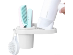Suporte para Secador de Cabelo, Caixa Parede Organizadora Ar Mazenamento GOKOCO