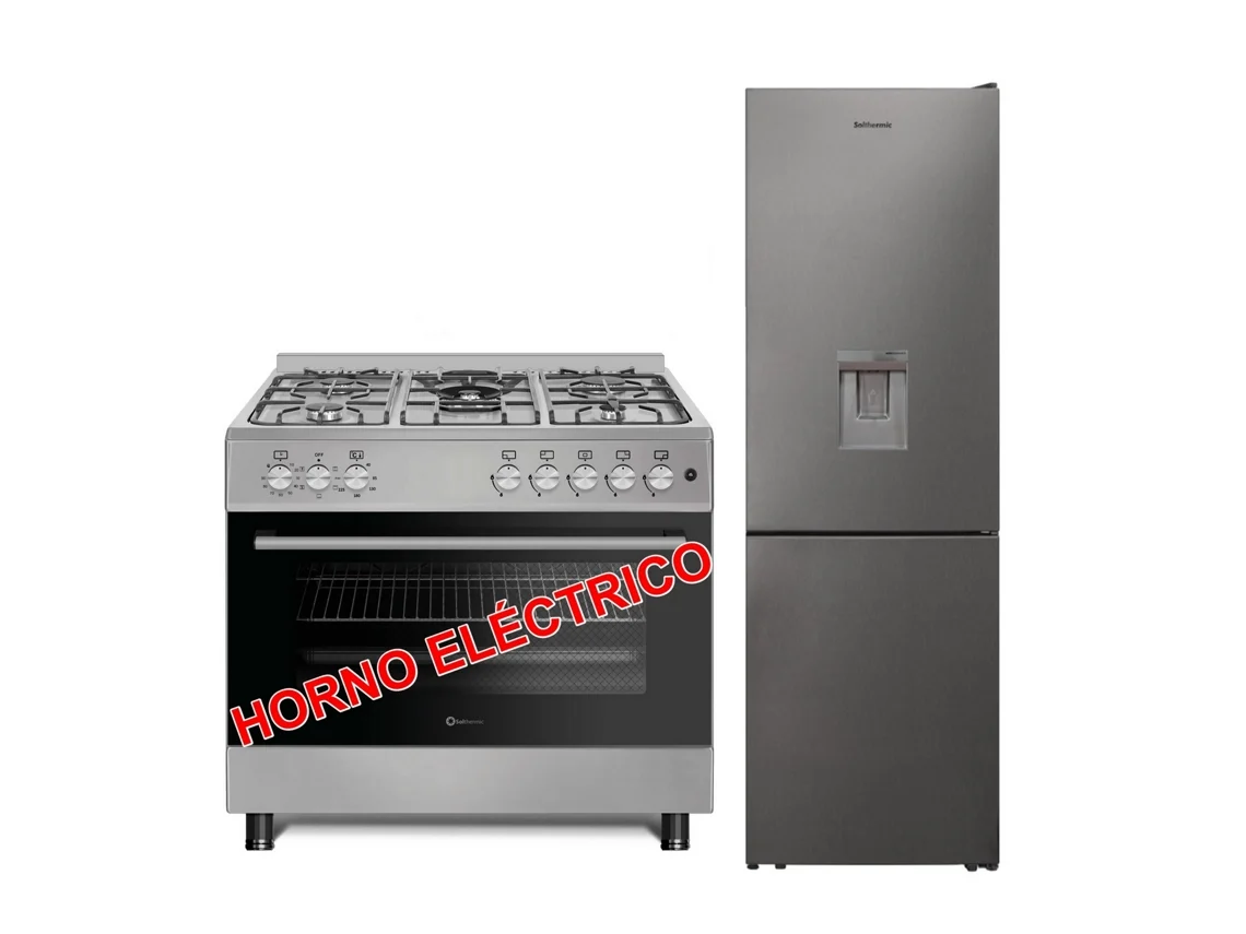 Fogão SOLTHERMIC® F9l50e5i Inox Panoramica Forno Electrico
