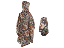 Impermeável Poncho Esportes Ao Ar Livre Multifuncional Leve Camuflagem Jaqueta De Chuva