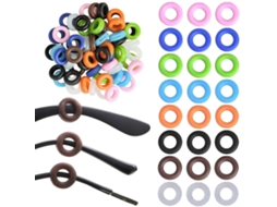 30 Pares de Ganchos para Orelha, Rolha Silicone Óculos, Óculos Redondos Silicone, Antiderrapante S Suporte GOKOCO