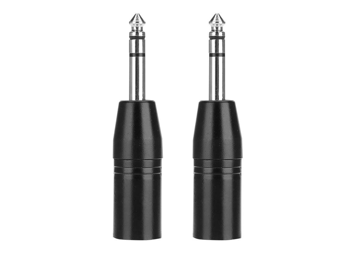 Adaptador Conversor Plug 6.35mm Para Xlr Macho Áudio
