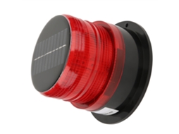 Laxiscreed Luz Solar Led De Aviso Com Estrobo, Ideal Para Tráfego E Sinalização Viária