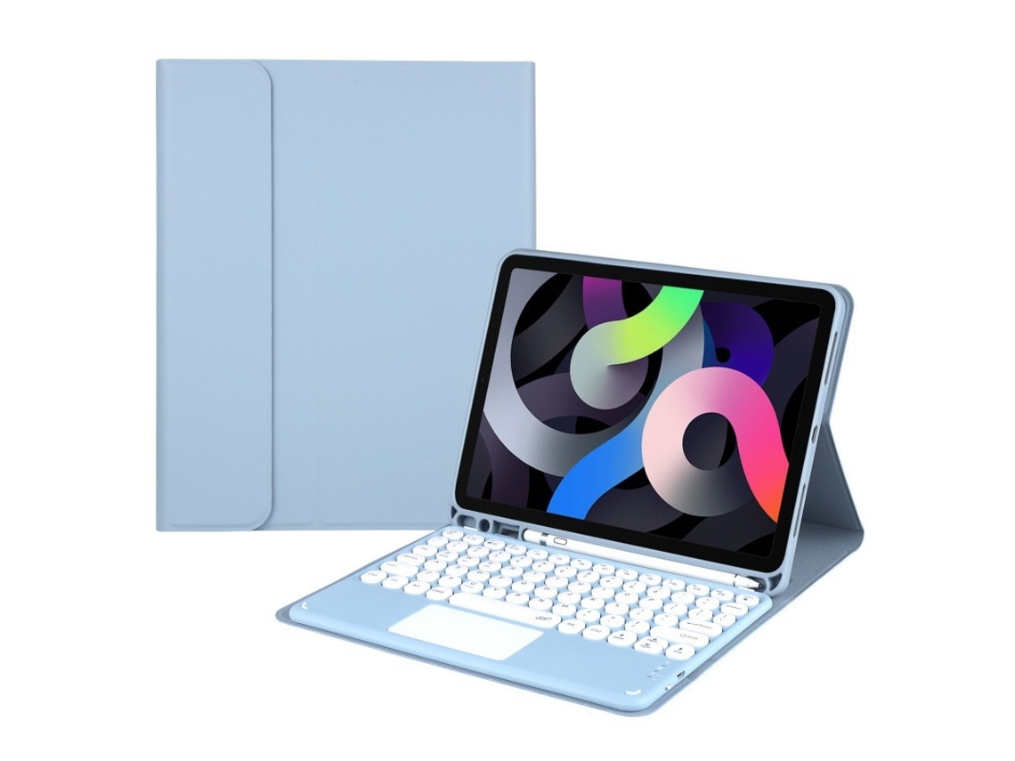 Lurelia Capa Com Teclado Bluetooth Para Redmi Pad Pro 12.1 Em Pele Com Teclado Touchscreen