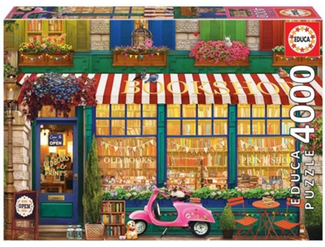 Puzzle EDUCA Livraria Antiga (4000 Peças)