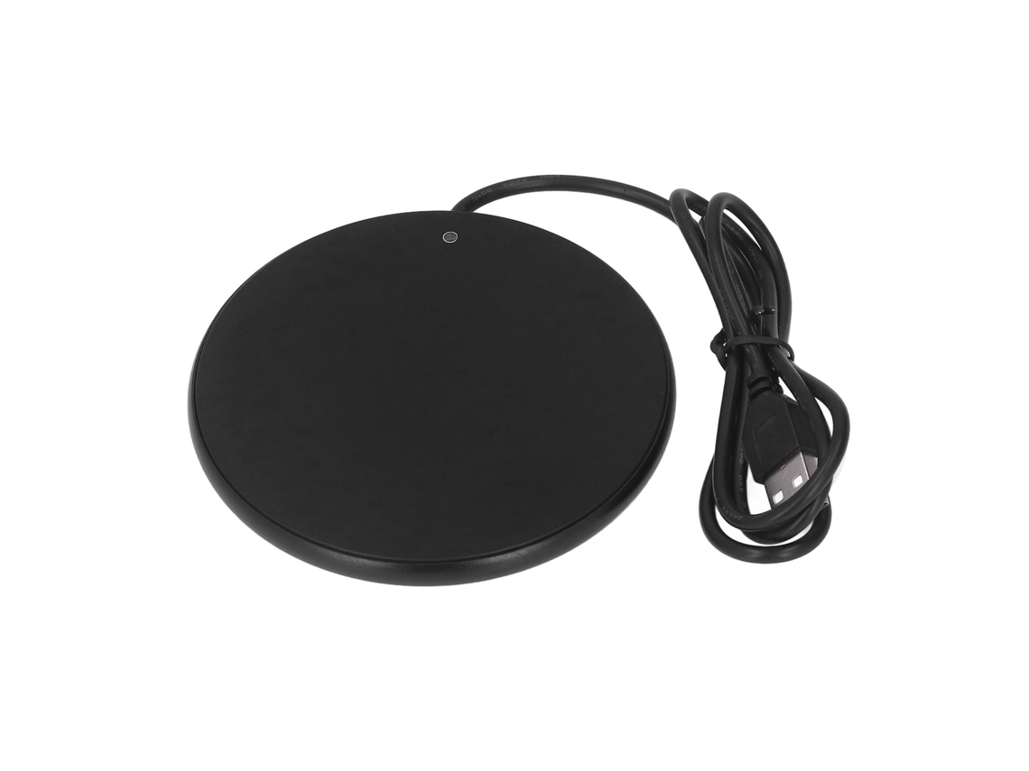 Aquecedor de canecas de café USB inteligente Slowmoose 55°C para casa, escritório e viagens, preto