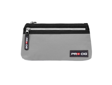 Estojo  Pro DG Cinza 2 bolsas (12x22x3cm)