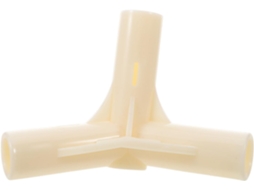 Conector Central De Plástico Para Varetas De Barraca, Conectores De Barraca Em Formato De T Com 3 Posições.