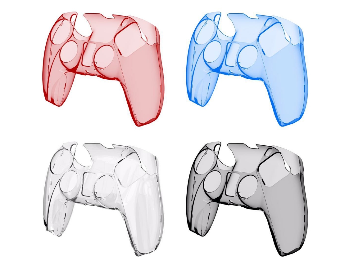 Caixa De Cristal Do Controlador De Jogos Ps5, Caixa Protetora Transparente Do Controlador Dividido Para Pc, Caixa Protetora Ultrafina