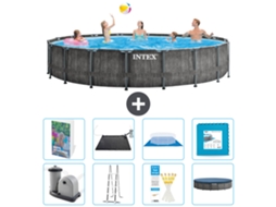 Intex Piscina Prism Frame Redonda - 549x122 Cm - 9-peças S621