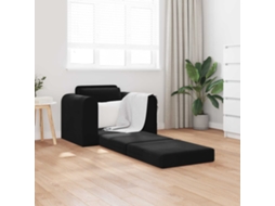 Vidaxl Sofá-cama Preto 98 X 71 X 83 Cm Veludo