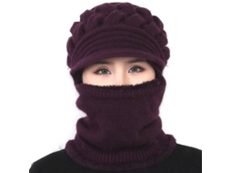 2026 gorro e Cachecol de Inverno para Mulher, Gorro Slouchy de Tricô Macio com Forro Polar para Atividades Ao Ar Livre e Presente Ideal