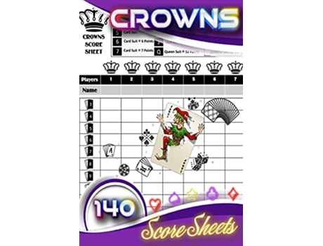 Livro Crowns Score Sheet Pocket Size 6 x 9 inches de Company Scorekeeping (Inglês)