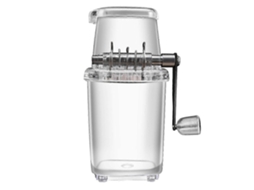 Manual Ice Crusher Portable Hand Crank Ice Shaver For Household Kitchen Use
