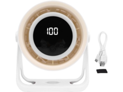 Ventilador Sem Pás - Pequeno Com Compartimento Para Aromaterapia, 6