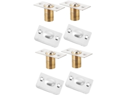 Conjunto De 4 Fechos Esfera Ajustáveis Portas Móveis E Armários