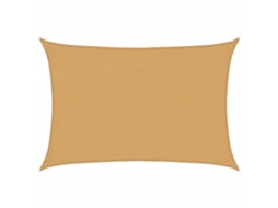 Maison Exclusive - Para-sol Estilo Vela Retangular 160 G/m² 2x2,5 M Pead Areia