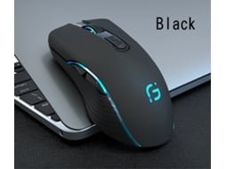 Mouse Bluetooth Sem Fio Carregando Computador De Mesa Portátil De Modo Duplo Silencioso E Silencioso Escritório De Jogos Preto