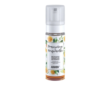 Espuma Champú Laranja E Bergamota 170ml Anwen