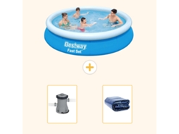 Bestway Piscina Bestway Fast Set Redonda - 366x76 Cm - 3-peças S22276
