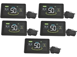 5x H6c Compteur D'affichage Lcd para Vélo Éléctrique 24v 60v e Scooter Écran Couleur com Usb Uart SFUSHOS