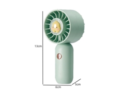 Ventilador Portátil Sem Fio Com Carregamento Usb Para Casa E Mesa