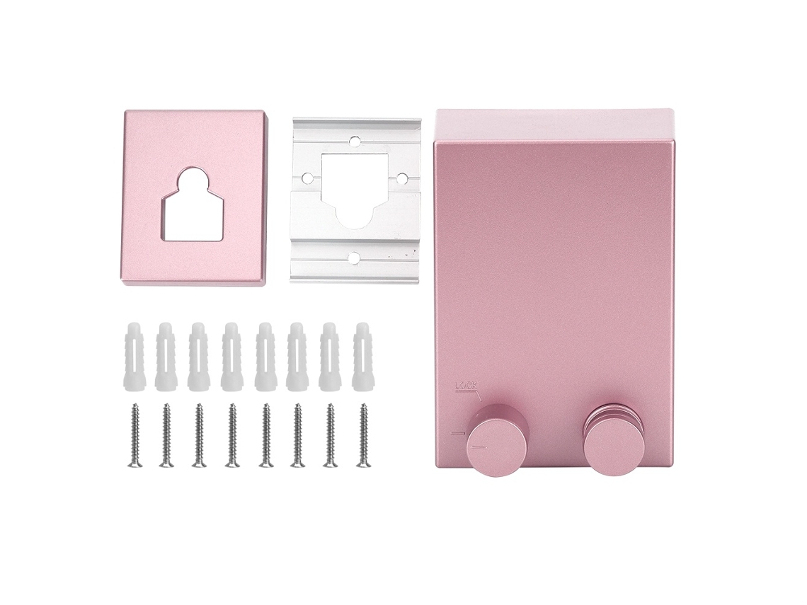 Varal Retrátil Lurelia, 2m, Para Interior E Exterior, De Parede, Para Varanda, De Aço Inoxidável, Rosa, 2 M