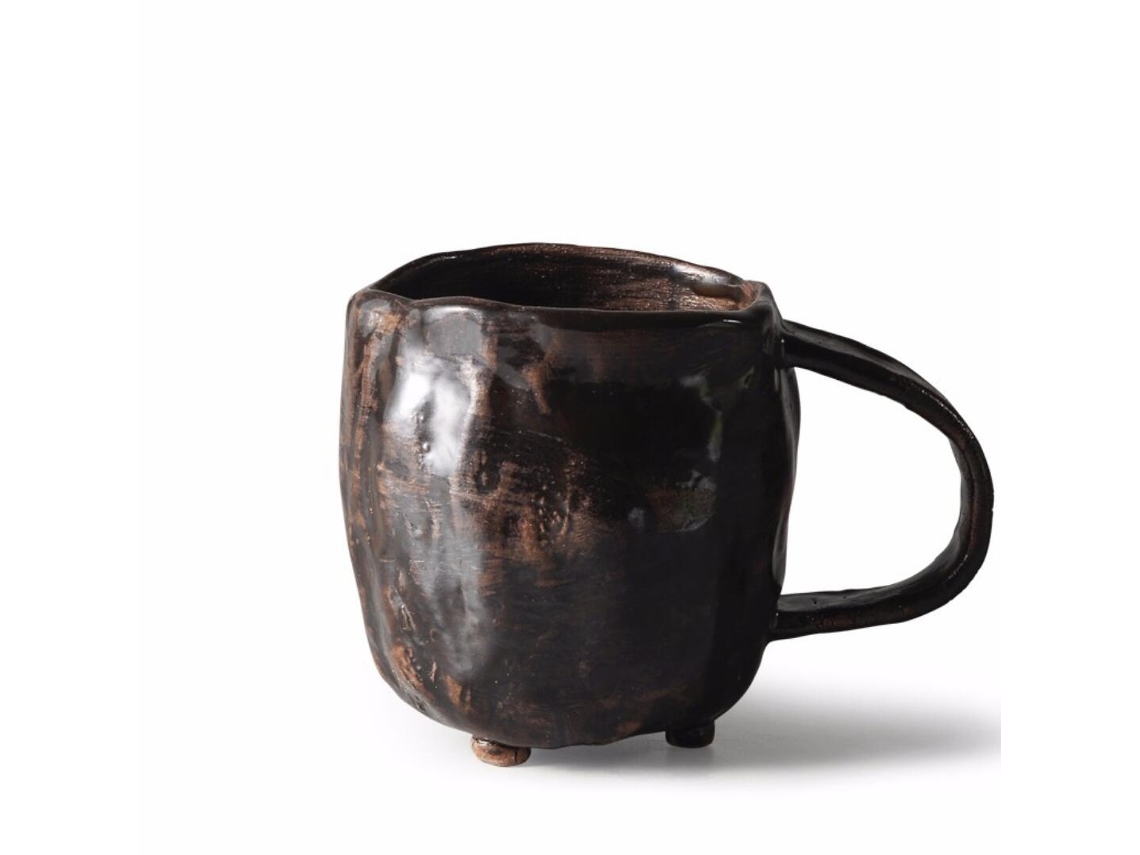Caneca XGF Caneca de cerâmica retrô de grande capacidade caneca feminina copo de café simples xícara de água cerâmica