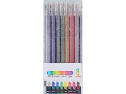 Canetas De Gel Com Glitter – Cores Para Escritores Iniciantes