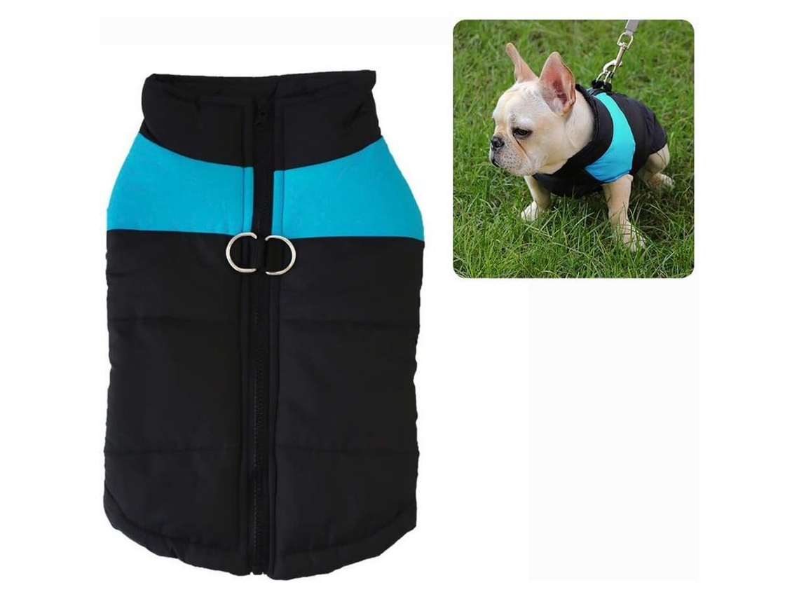 Jaqueta para Cães de Inverno, Impermeável, com Algodón, Colete Quente, 2XL S/MARCA