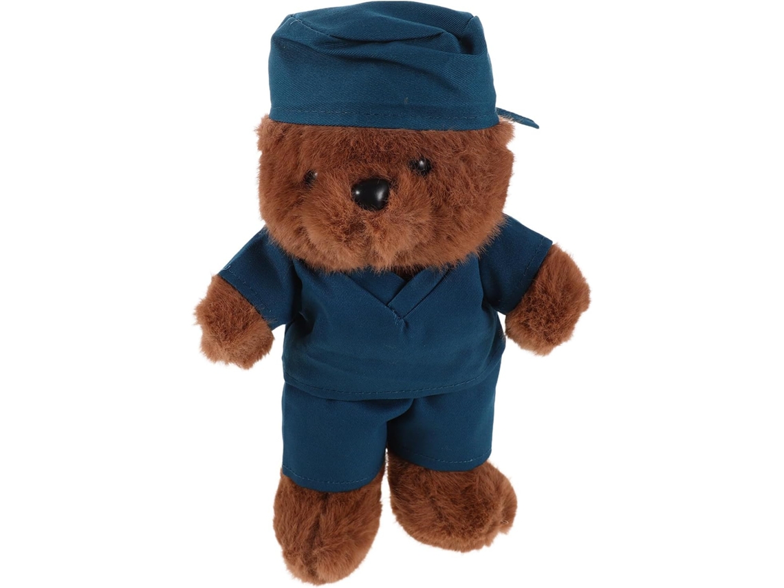 Urso De Pelúcia Médico Com Fantasia Cirurgião: Adorável Para