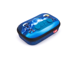 Estojo Box ZIPIT Gaming Joystick Robot, 21 X 13, 5 X 7, 5 Cm, Azul