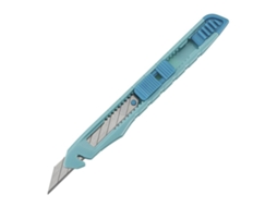 SDI Arte - Cutter Ergonómico De Alta Precisión Para Manualidades. Cuchilla 9 Mm. Turquesa