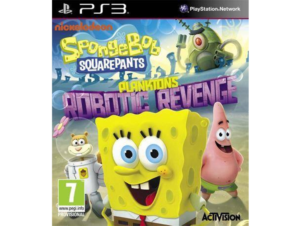 Jogo PS3 Spongebob Square Pants Plankt (Usado)