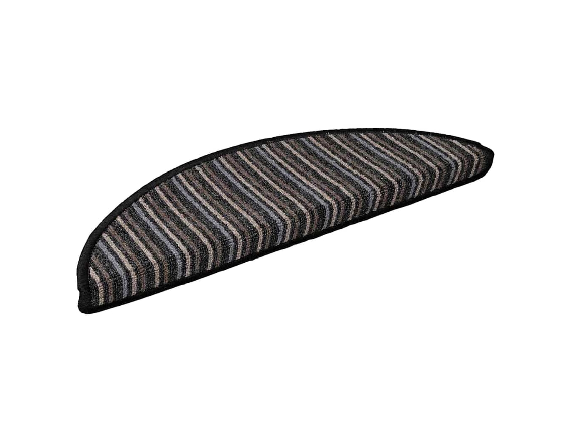 Conjunto 15 Degraus De Escada Vidaxl Antracite Polipropileno (56 X 17 X 3 Cm)