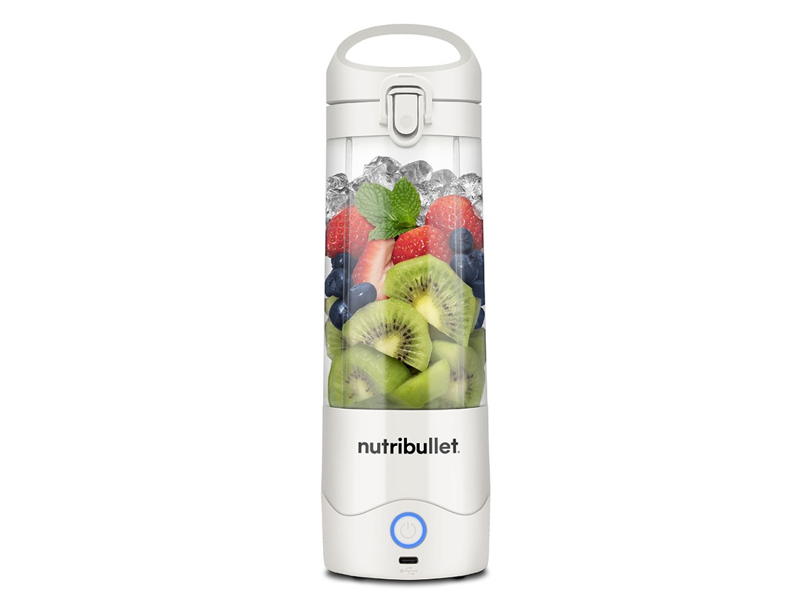 Liquidificador Portátil NUTRIBULLET Portable NBP003W (0,475 L - Branco)