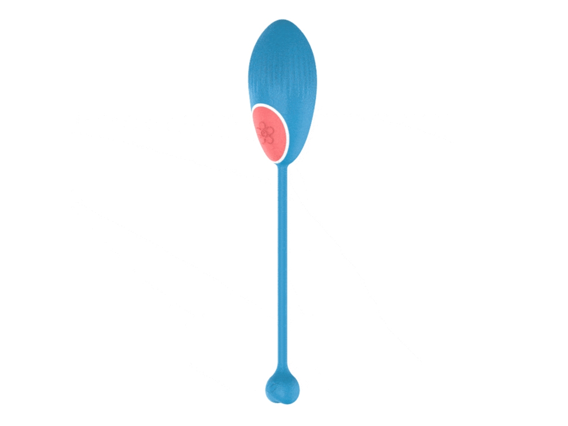 Relógio Wireless Technology Wearwatch Eggs Azul Aquamarine