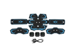 Lurelia Estimulador Abdominal Peças/conjunto Ems Estimulador Muscular Abdominal Massageador Vibratório Fitness