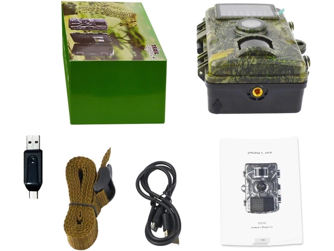 Caméra Faune Sauvage Suivi Sentiers Pir 16mp SFUSHOS