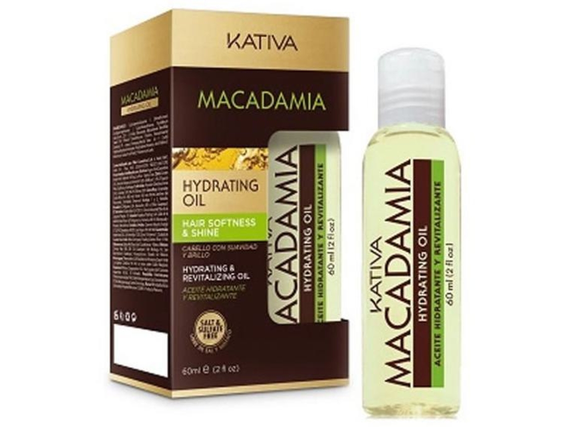 Óleos Essenciais - Óleo Hidratante De Macadâmia 60 Ml